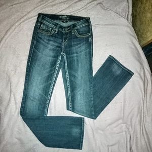 Silver "Aiko" Bootcut Size 25 Jeans!!!!